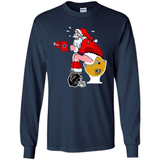 Tampa Bay Buccaneers Santa Claus Toilet