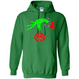 Christmas The Grinch Hand Holding Hippie Ornament - Hoodie