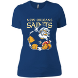 Grumpy Santa Claus New Orleans Saints Football Team PINGPONG