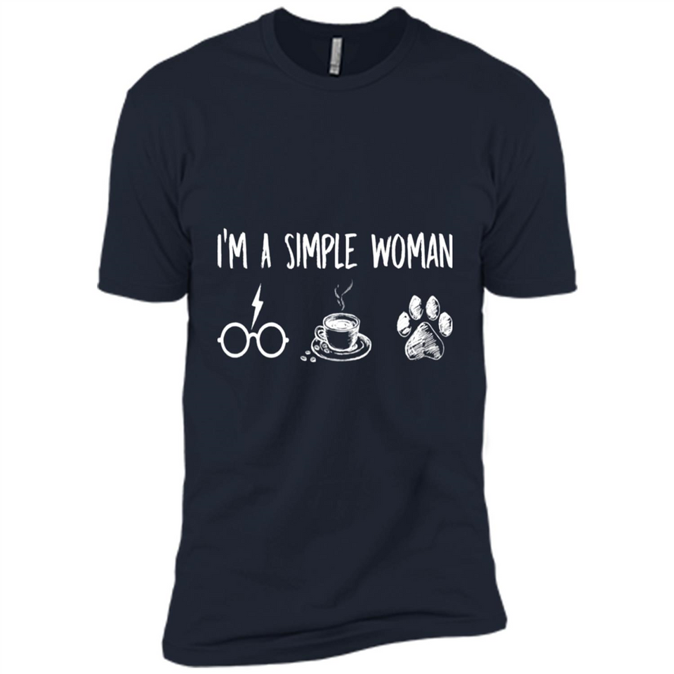 I’m Simple Woman Like Harry Potter, Coffee and Dog