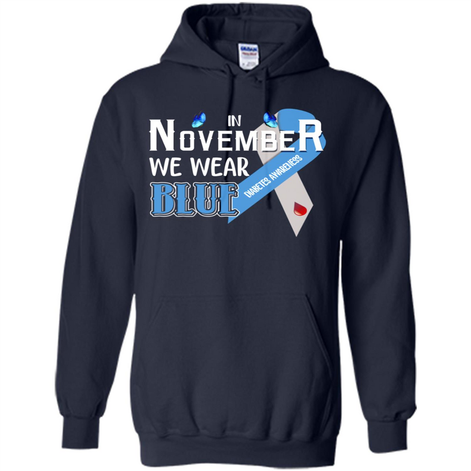 November We Wear Blue Diabetes Awareness
