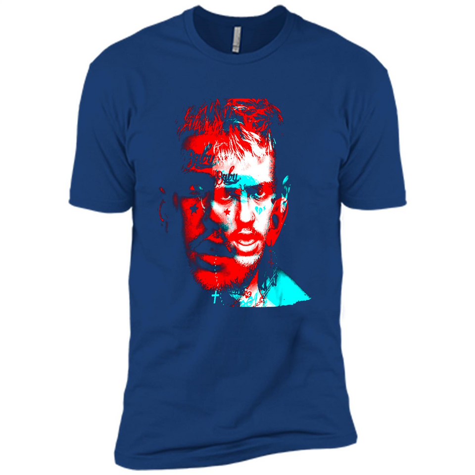 Lil Peep Rapper Fan Wear Shirt Ladies' Boyfriend Shirt - Premium Short Sleeve T-Shirt