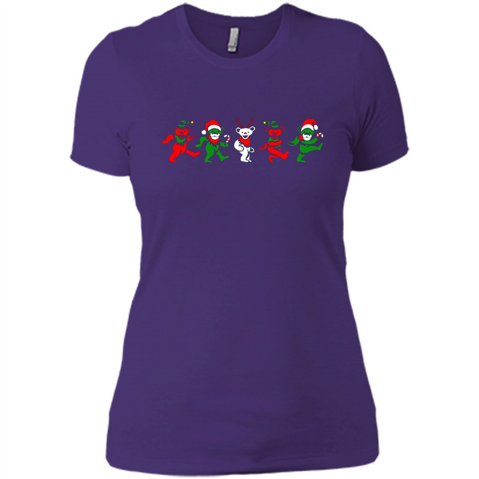 Dancing Bears Dance Christmas For Xmas Sweatshirt - Ladies' Boyfriend T-Shirt