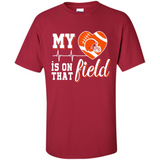 Cleveland Browns Football My Heart is on that Field - Shirt