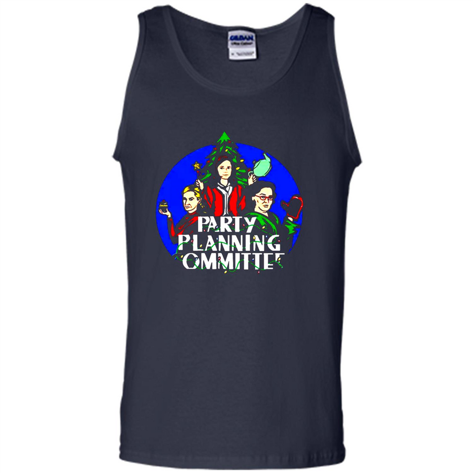 Party Planning Committee Christmas T-Shirt - Tank Top