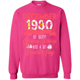 December 1980 38 Years Of Being Classy Sassy - Sweatshirt