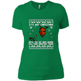 It's Not Christmas Until You See Hans Gruber Fall Ugly Christmas PINGPONG