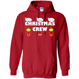 Christmas Crew Gifts Santa Elves Reindeer - Hoodie