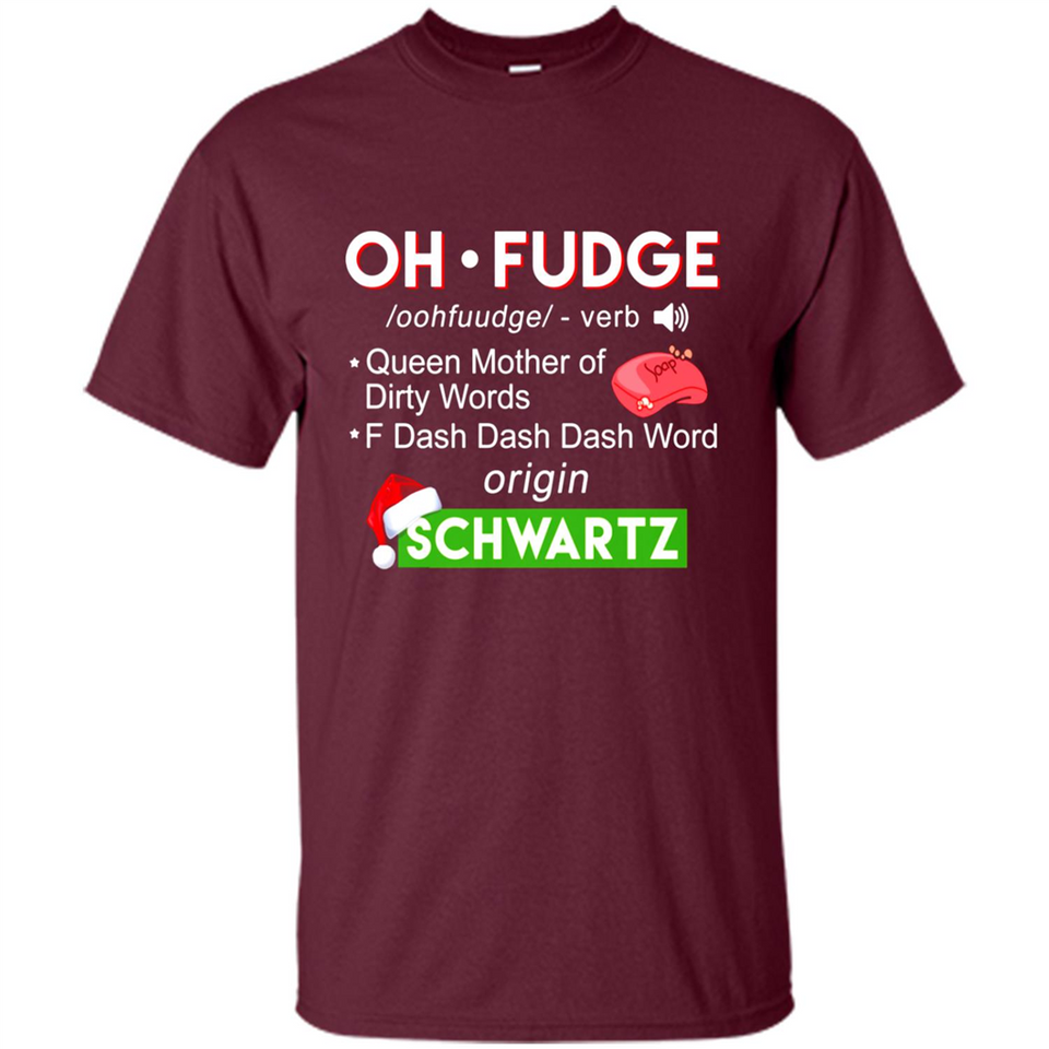 Fudge Definition Schwartz Funny Christmas PINGPONG