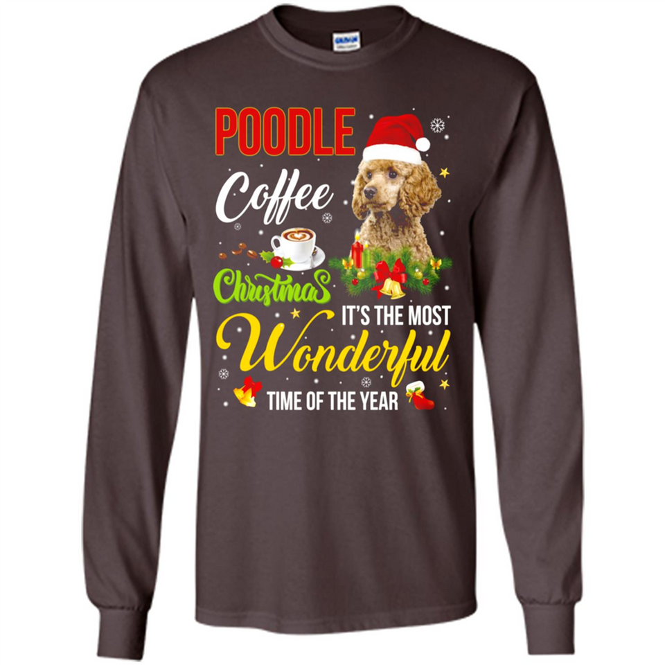 Poodle Coffee Wonderful Christmas
