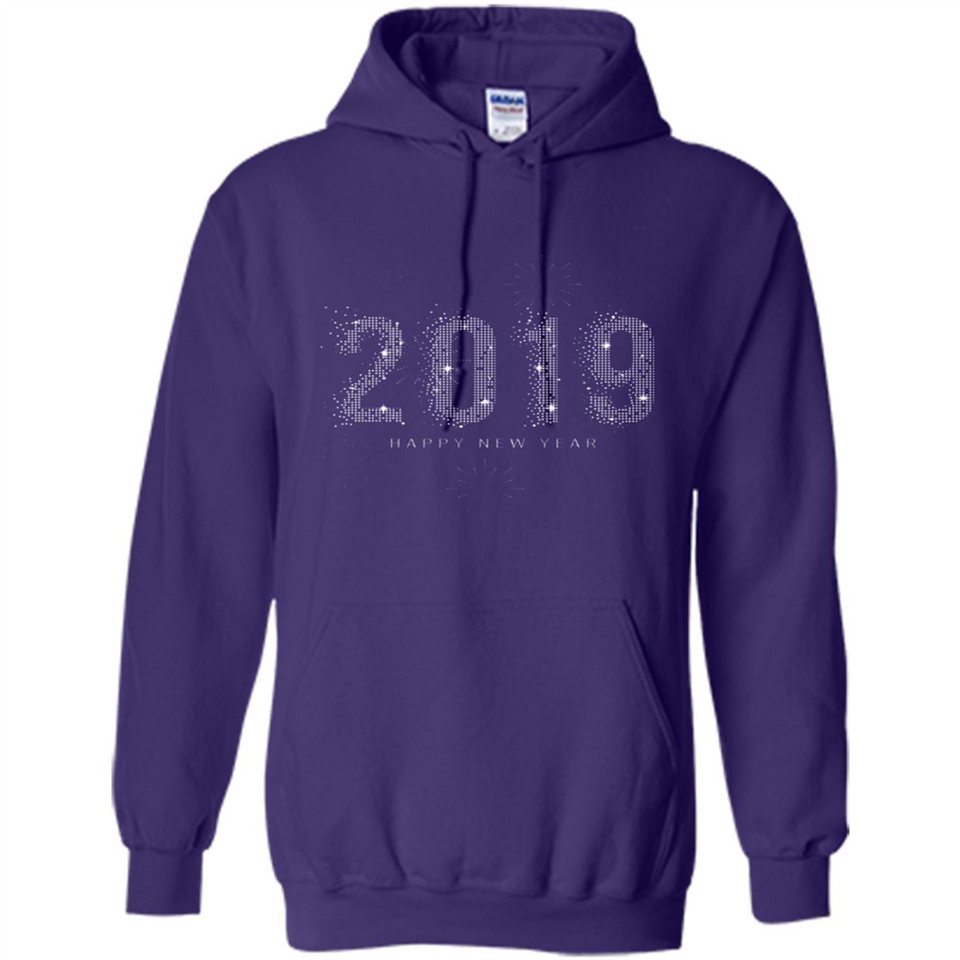 Happy New Year 2019 Sparkle Firework PINGPONG