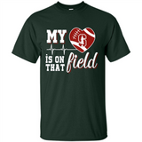 Stanford Cardinal Football My Heart is on that Field - Shirt
