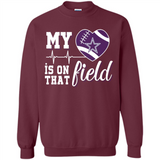 Dallas Cowboys Football My Heart is on that Field - Sweatshirt