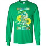 November Girls Sunflower - Long Sleeve T-Shirt