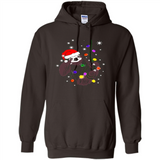 Cute Christmas Choloepus Sloth Santa Led Light Mug - Hoodie
