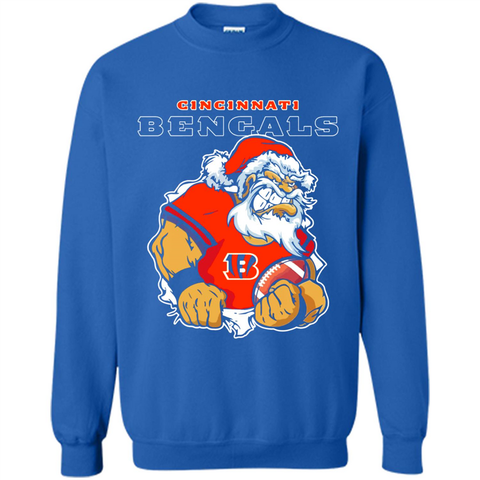 Grumpy Santa Claus Cincinnati Bengals Football Team PINGPONG