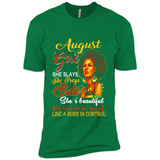 August Girl She Slays She Prays Beautiful Birthday PINGPONG