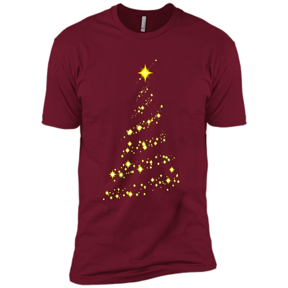 Modern Christmas Tree Light Led Merry Xmas Mug PINGPONG - Premium Short Sleeve T-Shirt