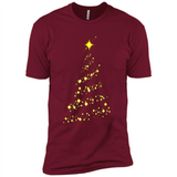 Modern Christmas Tree Light Led Merry Xmas Mug PINGPONG - Premium Short Sleeve T-Shirt