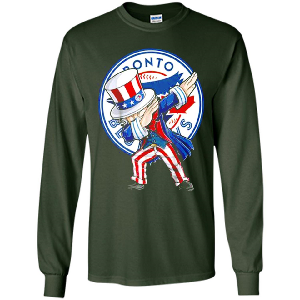 MLB TORONTO BLUE JAYS UNCLE SAM DABBING INDEPENDENCE DAY