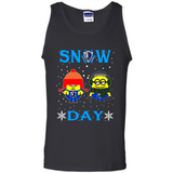 Snow Day Shirt For Dallas Mavericks Vs Minion Fans pingpong