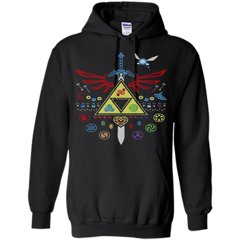 Song of Christmas Time the Legend of Zelda Ugly Sweater Perfect Christmas - Hoodie