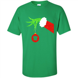 Funny Grinch Hand Holding Chef Ornament Christmas PING PONG