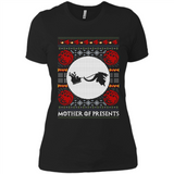 Mother Of Presents – Game of Thrones ugly christmas sweater - Ladies' Boyfriend T-Shirt