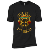 Live fast eat trash bear vintage camping PINGPONG
