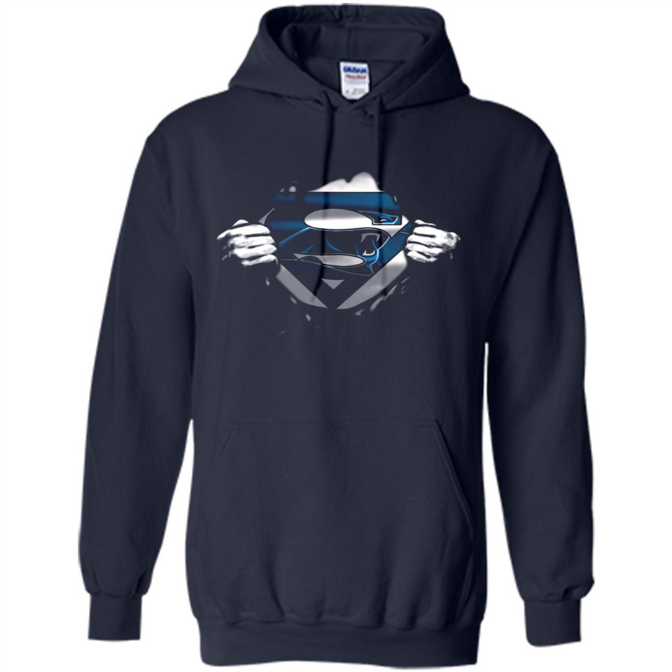 Carolina Panthers And Superman Fans - Hoodie