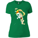 Luffy Flag One Piece - Ladies' Boyfriend T-Shirt