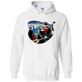 Dancing Funny Guitar Vintage Metal Rock Band Shirt PINGPONG - Hoodie