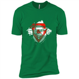 Boston Red Sox And Superman Fans - Premium Short Sleeve T-Shirt