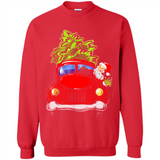 Vintage Santa red Truck Christmas Tree PINGPONG