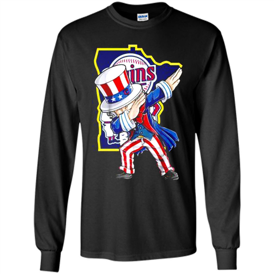 MLB MINNESOTA TWINS UNCLE SAM DABBING INDEPENDENCE DAY