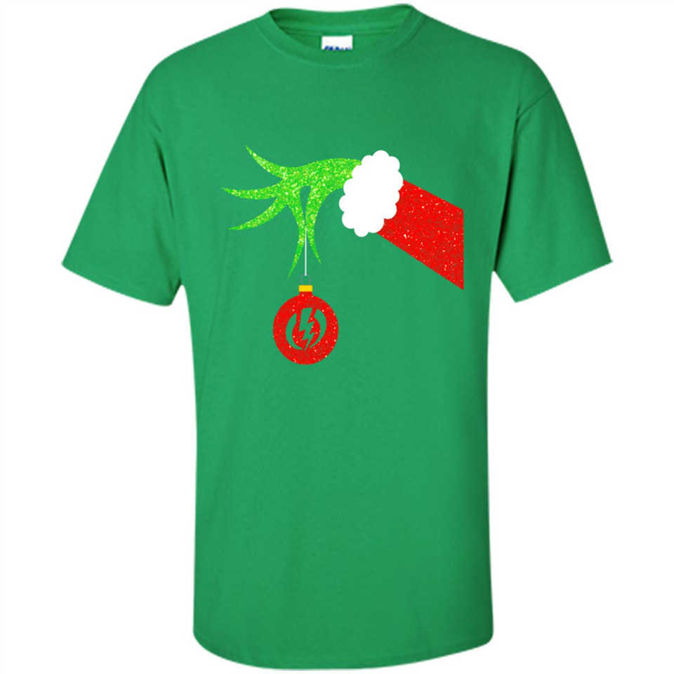 Funny Grinch Hand Holding Electric Ornament Christmas PING PONG
