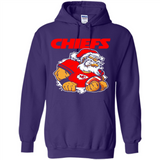 Grumpy Santa Claus Kansas City Chiefs Football Team PINGPONG
