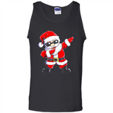 Christmas shirt Dabbing Santa Claus Xmas Gift - Tank Top