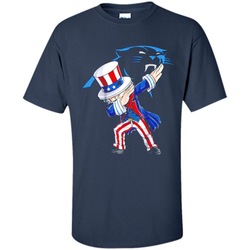 NFL CAROLINA PANTHERS UNCLE SAM DABBING INDEPENDENCE DAY