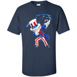 NFL CAROLINA PANTHERS UNCLE SAM DABBING INDEPENDENCE DAY