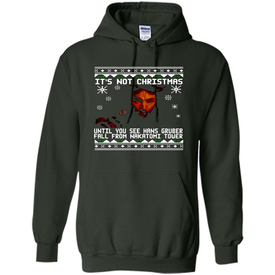 It's Not Christmas Until You See Hans Gruber Fall Ugly Christmas PINGPONG