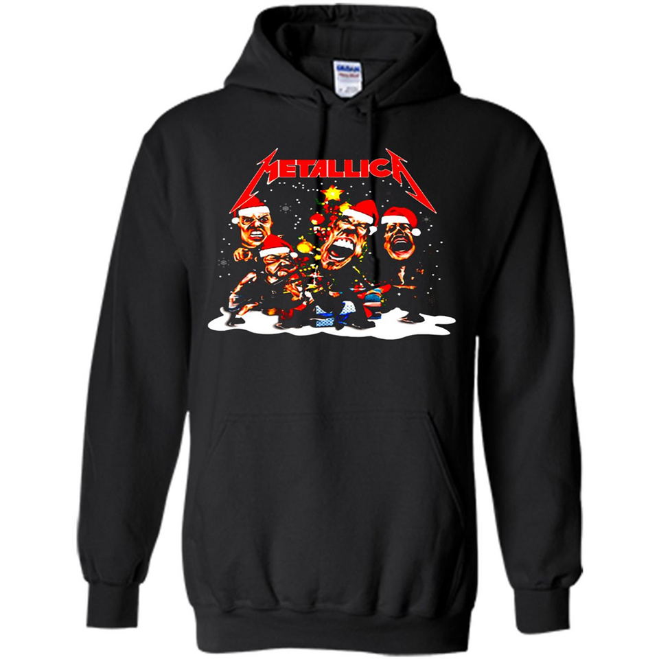 Metallica christmas sweatshirt hoodie long PINGPONG - Hoodie