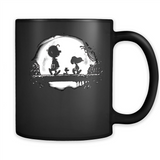 Snoopy The Peanuts Walking To The Moon