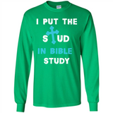 I PUT THE STUD IN BIBLE STUDY CROSS