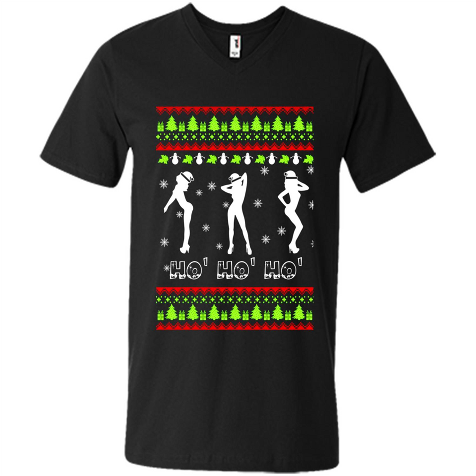 Ho Ho Ho Santa's Helpers Christmas - Men's V-Neck