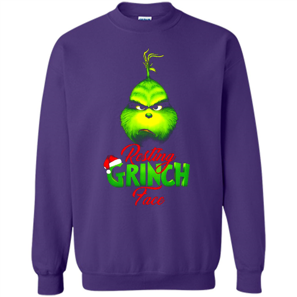 Resting Grinch Face Shirt PINGPONG - Sweatshirt