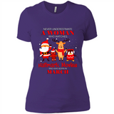 Never Underestimate A March Woman Watches Hallmark Movies Sweatshirt PINGPONG