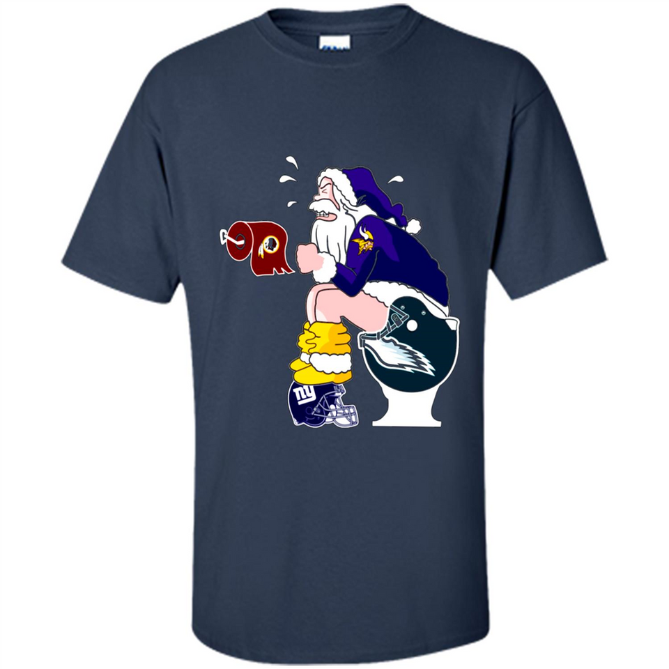 Minnesota Vikings Toilet Santa Claus PINGPONG