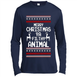 Merry Christmas ya filthy animal ulgy sweater PINGPONG