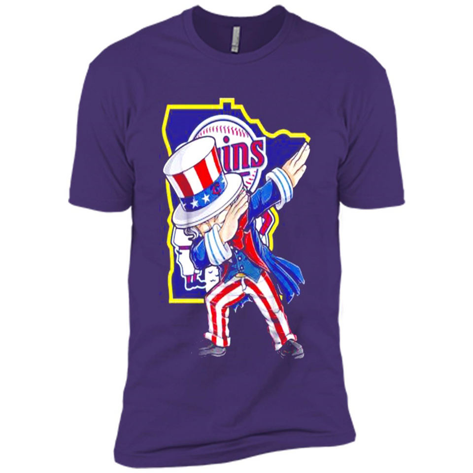 MLB MINNESOTA TWINS UNCLE SAM DABBING INDEPENDENCE DAY